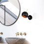 Opviq Sivani - MR-660 Lámpara de pared negra y cobre